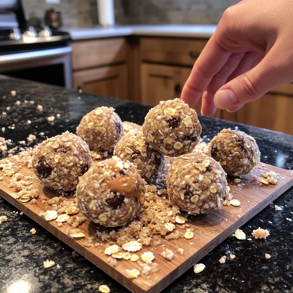 Protein Balls with Almond Milk