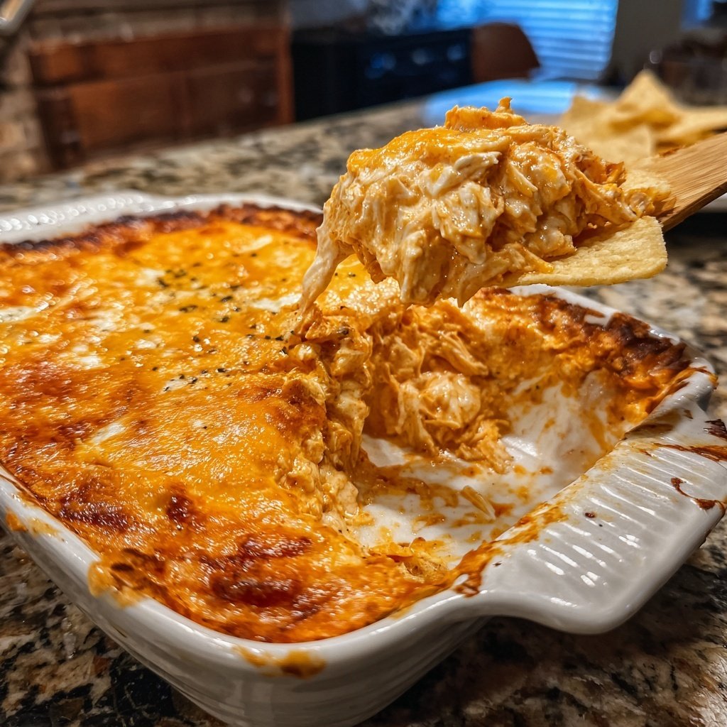 Buffalo Chicken Dip for Parties
