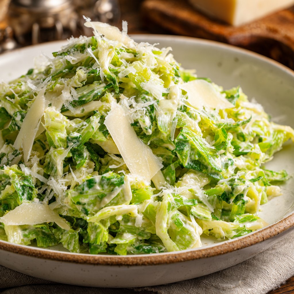 Creamy Celery Salad With Parmesan