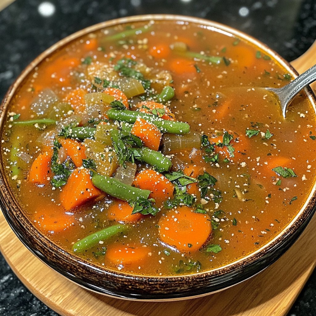 Quick Vegetable Soup Recipe