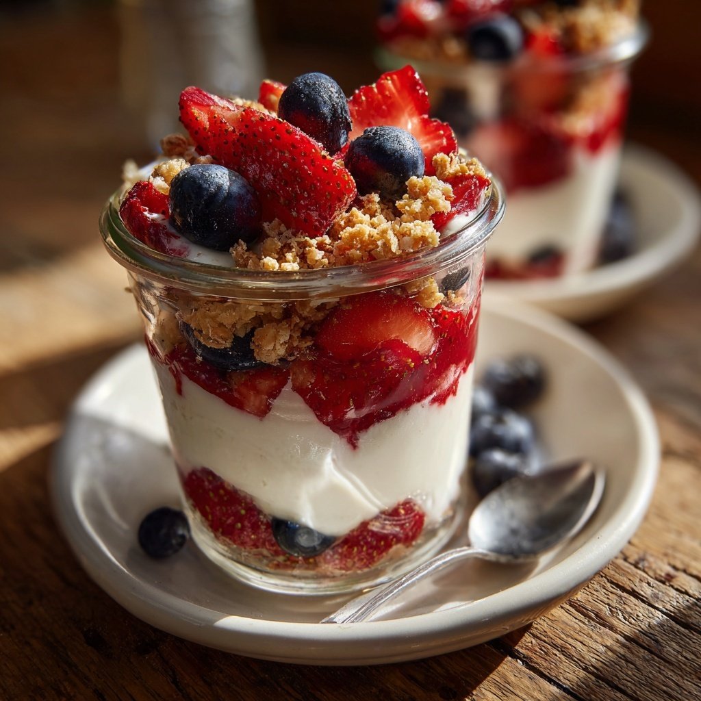 Healthy Snack Yogurt Parfaits