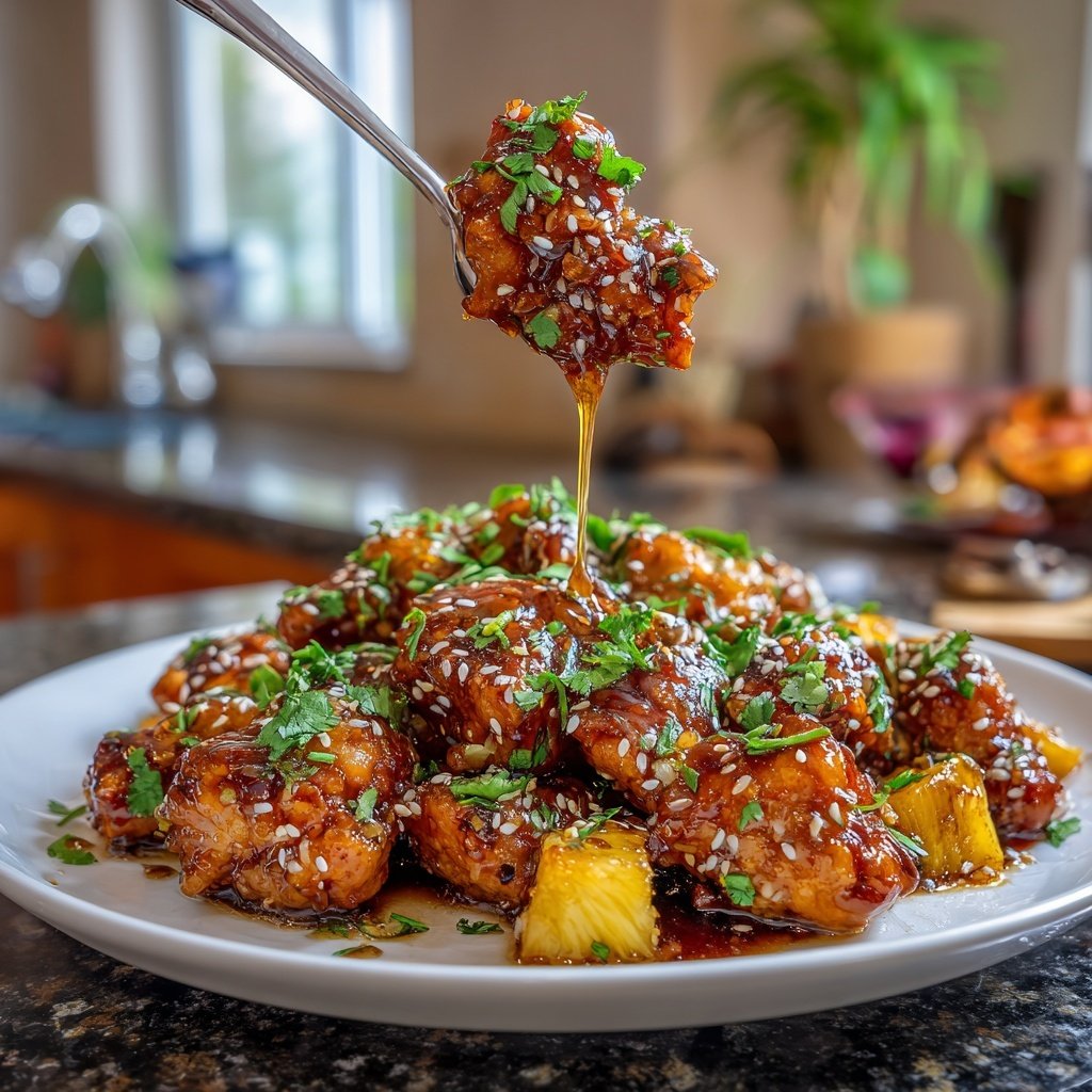 Sweet And Savory Pineapple Chicken