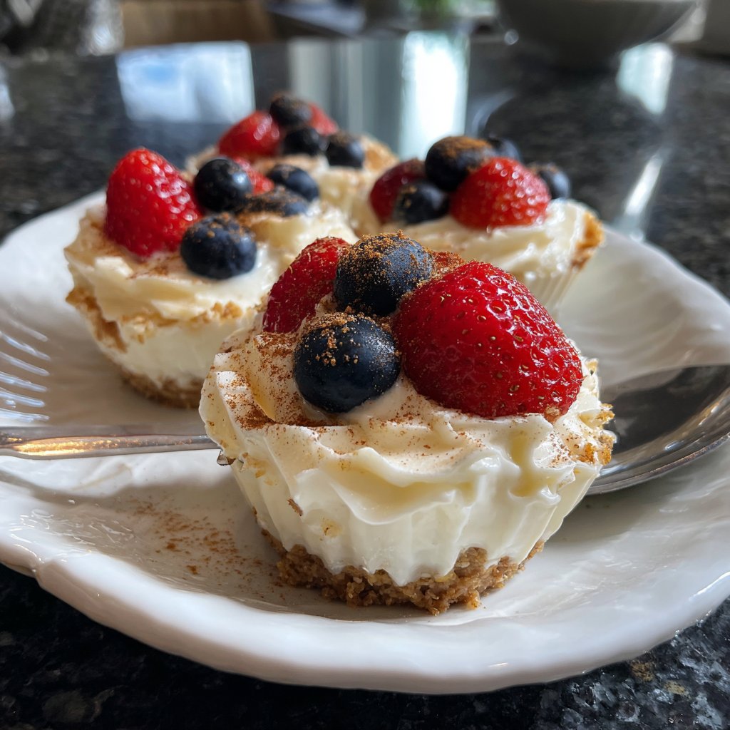 Cinnamon Vanilla Yogurt Cups