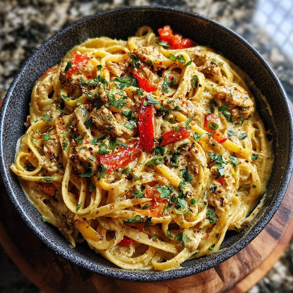 Creamy Cajun Chicken Pasta