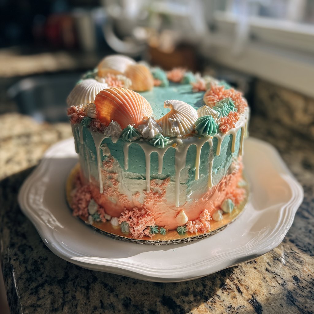 Pisces Theme Cake Design