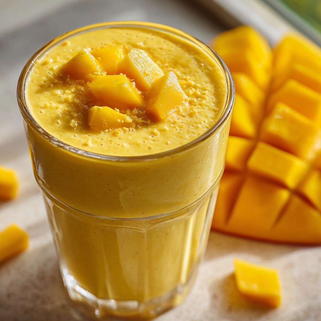Easy Smoothie With Mango