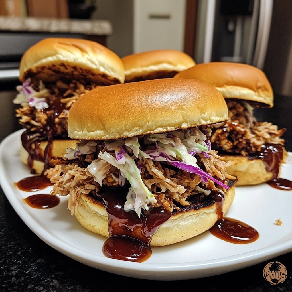 Sliders with Pulled Jackfruit