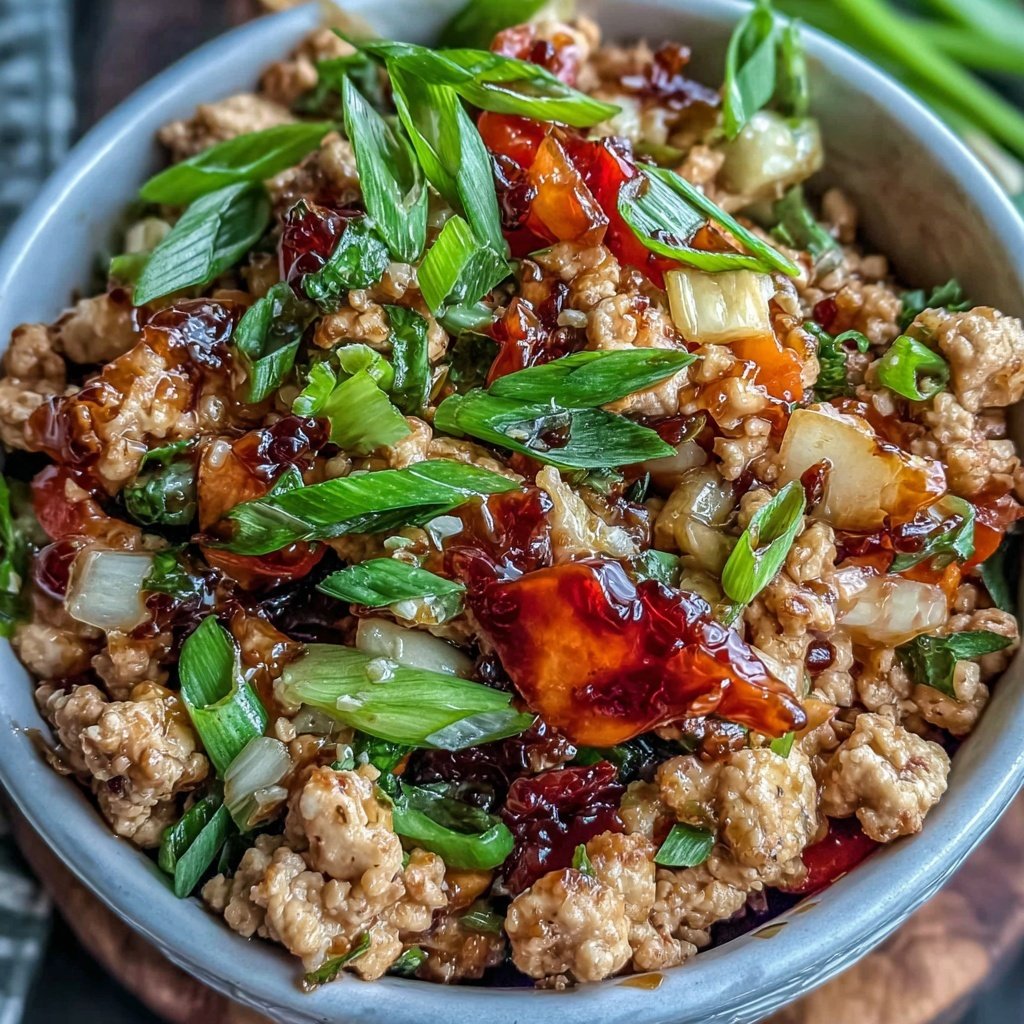 Ground Chicken Stir Fry With Vegetables