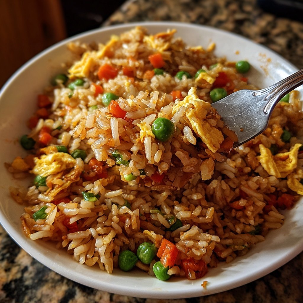 Easy Egg Fried Rice Just Like Chinese Takeout