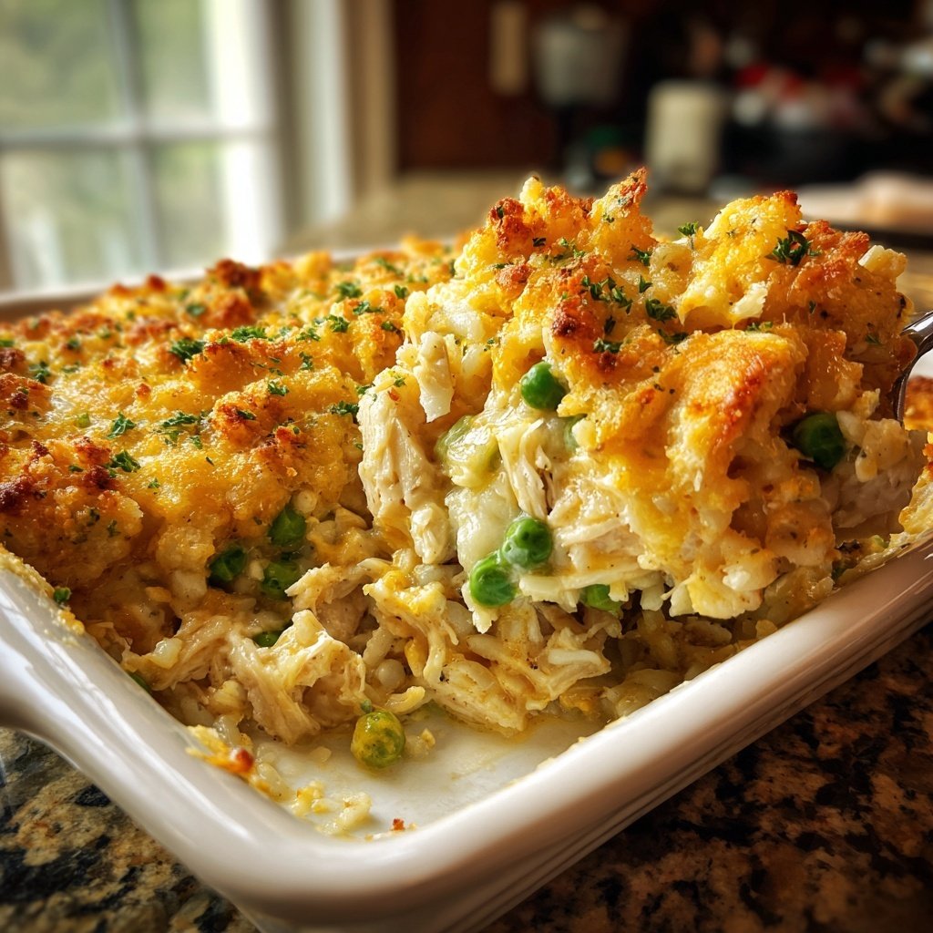 Comfort Food Chicken And Rice Bake