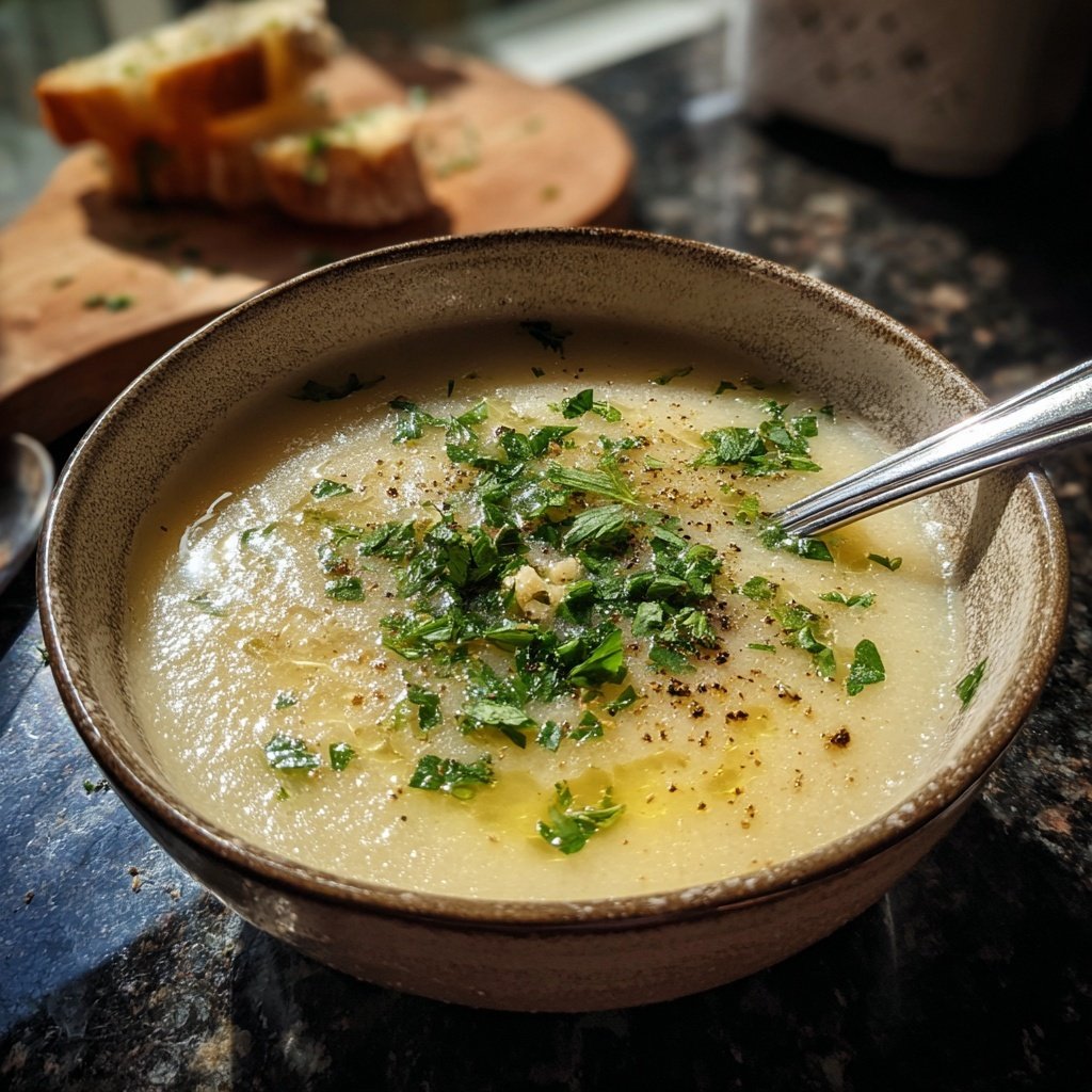 French Garlic Soup