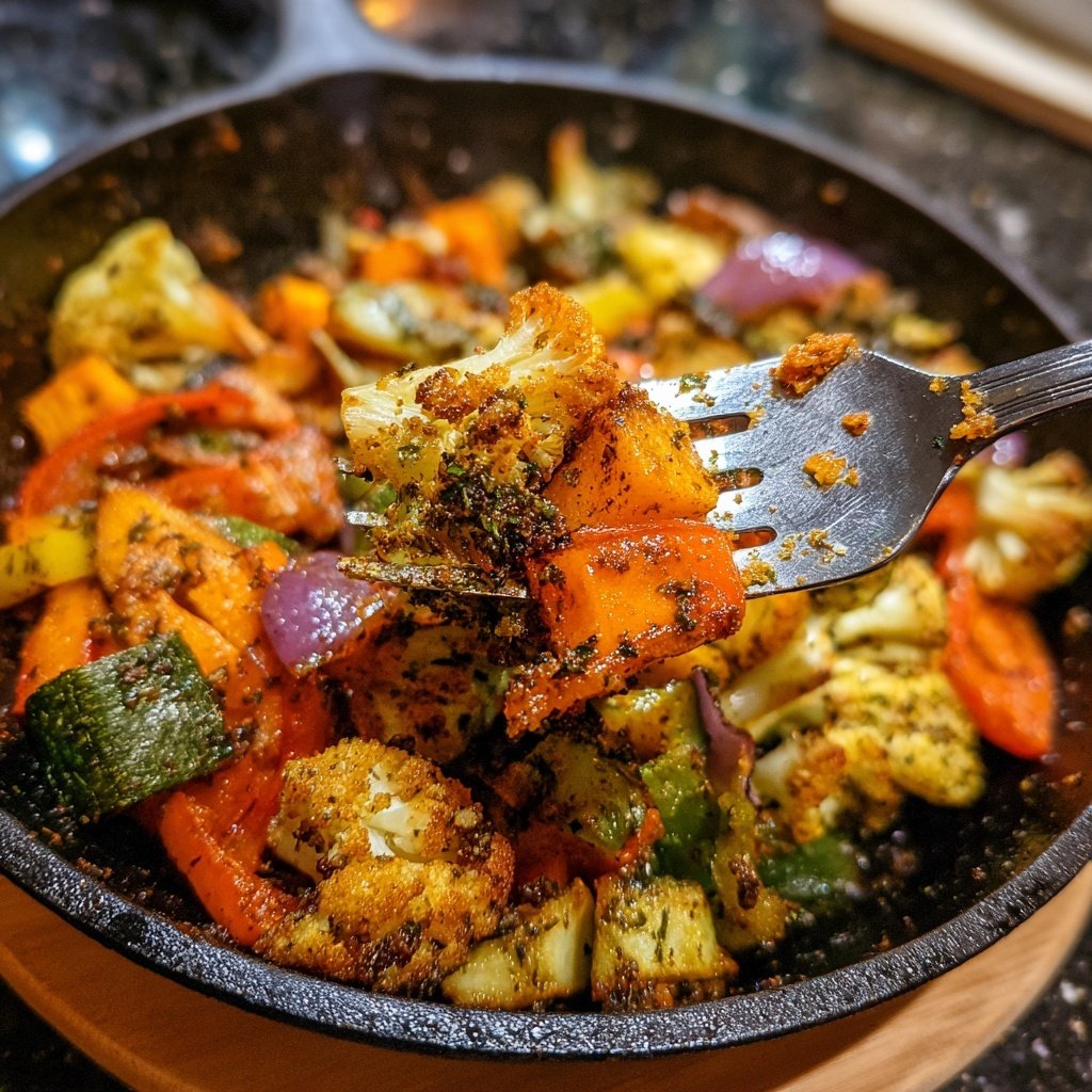 Smoky Paprika Veggie Skillet