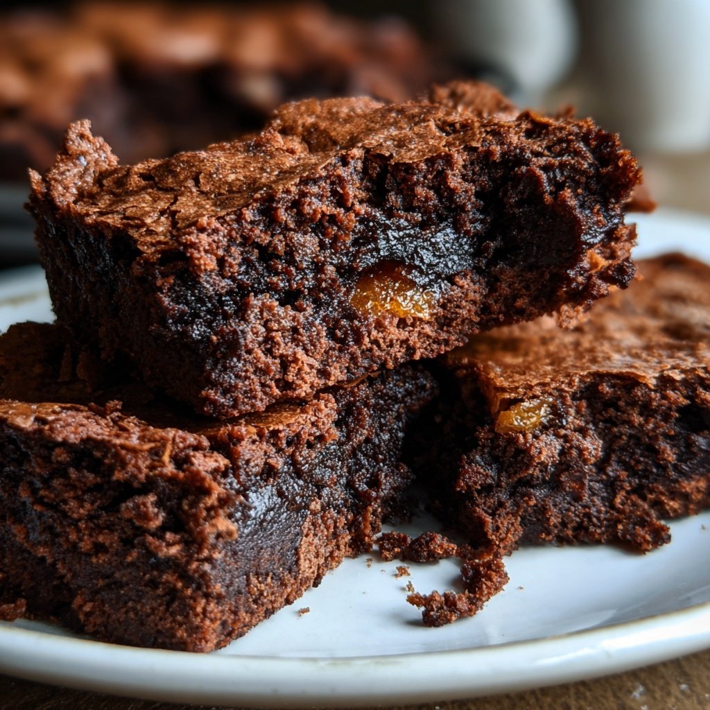 Cottage Cheese Brownies with Dates